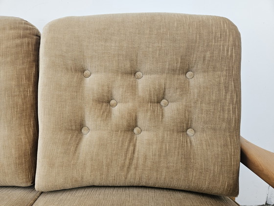 Image 1 of Divano a due posti anni &#39;70 in faggio