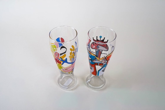 Image 1 of Set verzamelbrillen, jaren 90, ontwerper: Maarten Vrolijk, fabrikant: Ritzenhoff