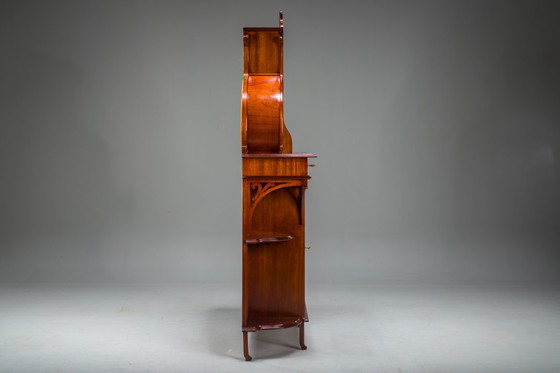 Image 1 of  Mobiletto Art Nouveau con specchio, 1890