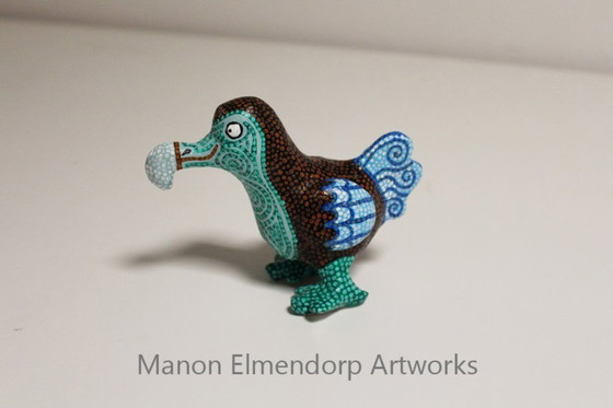 Image 1 of Statuetta artistica Dodo/Uccello realizzata a mano al 100%, nuova