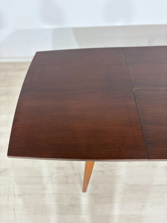 Image 1 of Mid-Century Dining Table / Vintage Extendable Table / 1960s Kitchen Table