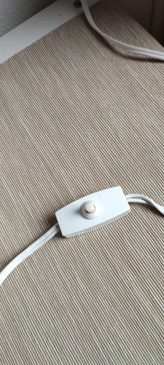 Image 1 of Herda table lamp milk glass '50 Fifties White