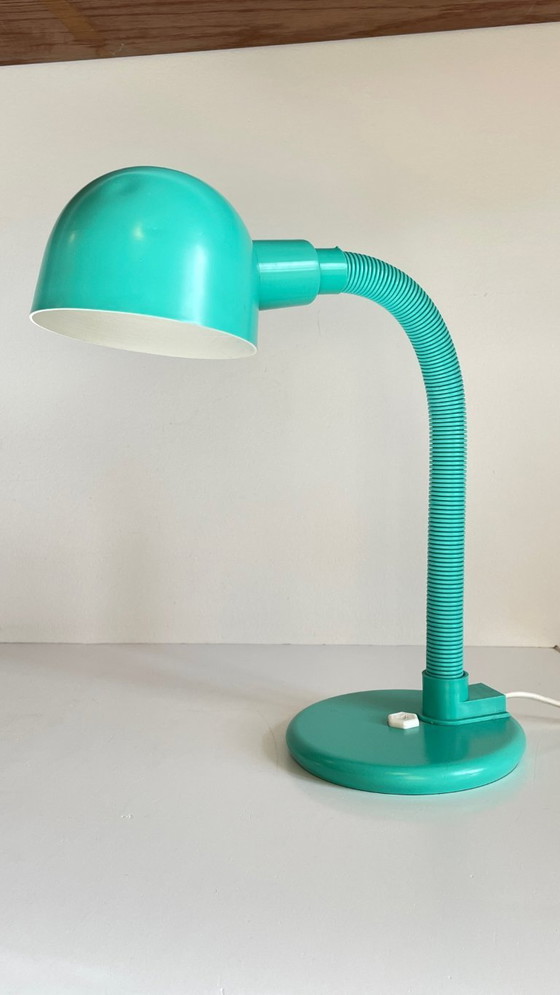 Image 1 of LAMPE 80er Jahre Stahl von ALUMINOR Frankreich