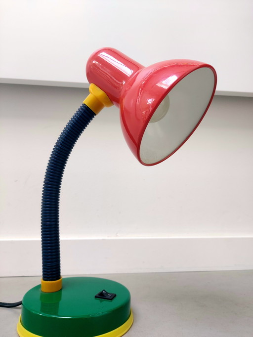 Honsel Bureaulamp Gooseneck Memphis Stijl