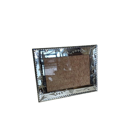 Image 1 of French Venetian-style standing photo frame, mid-20th century