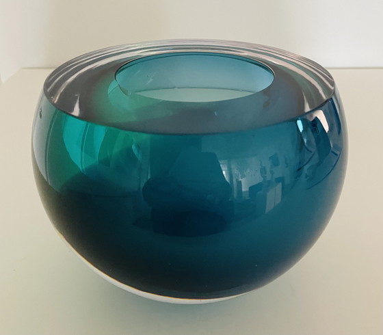 Image 1 of Einzigartiges Glasobjekt „AQUA“ des Glaskünstlers George Broft