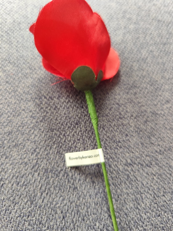 Image 1 of Kenzo Poppy Flower di KENZO – papavero artificiale | raro articolo promozionale