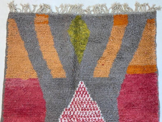 Handgefertigter marokkanischer Teppich 250cm x 150cm – Teppiche & Läufer, Wool (photo 4 of 7)