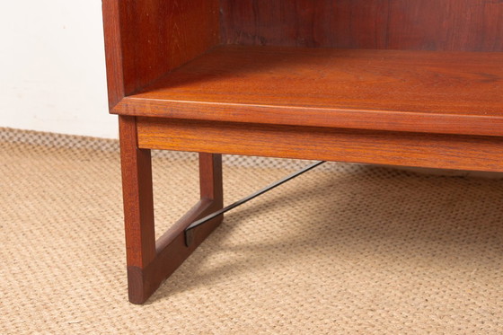 Image 1 of Grote Scandinavische teakhouten plank, 6 verstelbare planken, van Borge Mogensen voor Karl Andersson en Soner 1960.