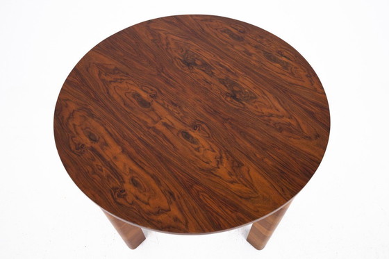 Image 1 of Table ronde du 20e siècle de style Art déco, Pologne.
