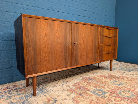 Image 1 of Vintage palissander lowboard, Erling Torvits, jaren 60