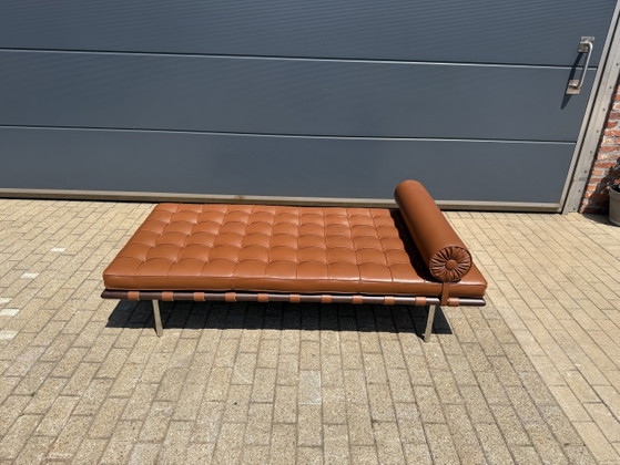 Image 1 of Knoll Barcelona Daybed Cognac Venezia Leder in Nieuwstaat!!
