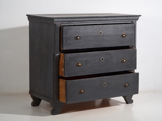 Commode grise antique (c.1920) #26 (photo 33 of 40)