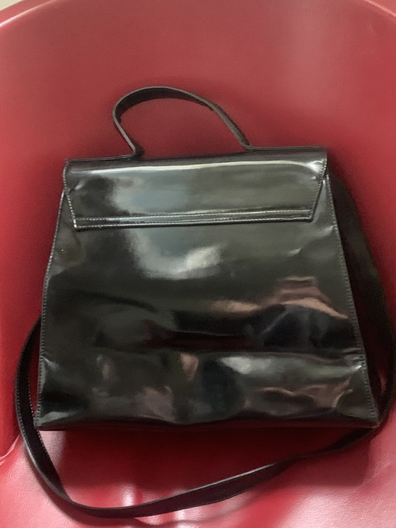 Rara borsa a trapezio vintage di Karl Lagerfeld (anni '90) – Articolo d'archivio e da collezione (photo 4 of 15)
