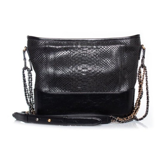 Image 1 of Borsa Chanel Gabrielle media in pitone