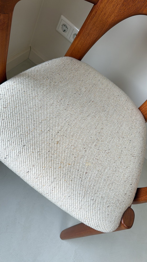 Image 1 of Vintage Danish teak wooden chair Niels Koefoed