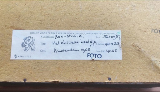 Klaas Boonstra (1905-1999) - Het Chinese Beeldje