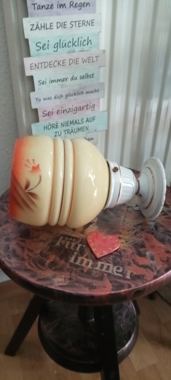 Image 1 of Plafondlamp Art Deco Art Nouveau origineel retro vintage