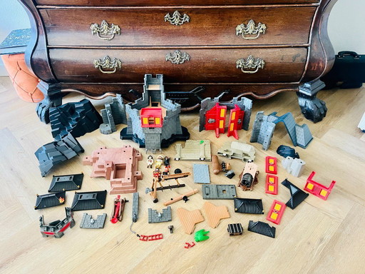 rare Big lot Playmobil dragons castle parts vintage collectible toy + extra