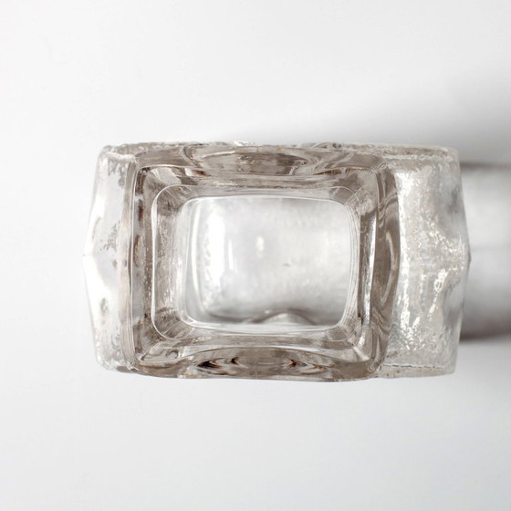 Image 1 of Vintage Walther Glas Vase: MCM Heiner Düsterhaus Art Glass, 1972