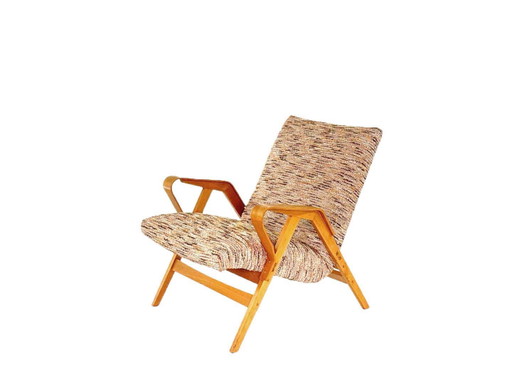 vintage no. 24-23 fauteuil van František Jirák voor Tatra Nabytok Pravenec