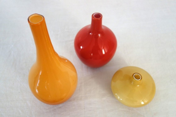 3 Blown Glass Vases by Johanna Jelinek for Ikea, 1990s (photo 3 of 15)