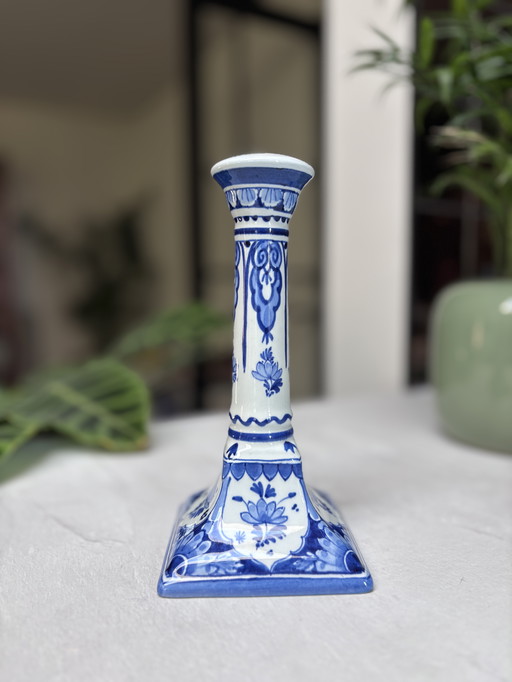 Porcelyne Fles Kandelaar