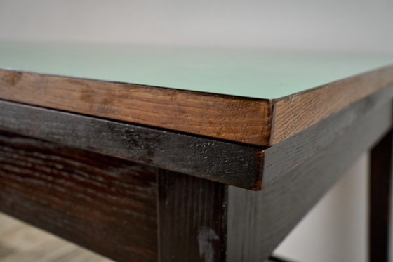 Table de salle à manger extensible, Tchécoslovaquie des années 1960 – Tables de salle à manger, Wood (photo 12 of 13)