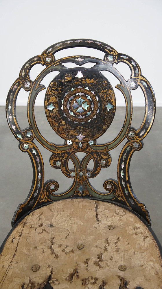 Image 1 of 2 x Mother of Pearl Chair