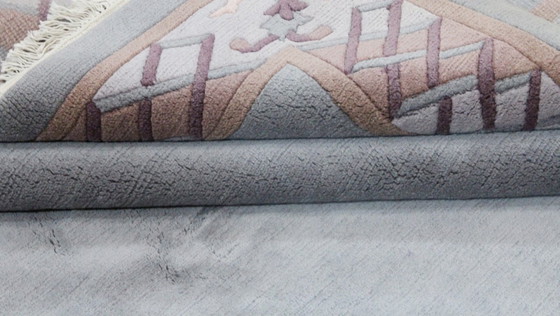 Original Modern Designer Highland Wool Rug Nepal 305 x 202 cm, Rugs & carpets, Grey (photo 7 of 8)