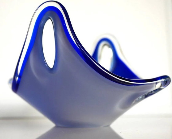 Image 1 of Bol Coquille en verre par Paul Kedelv pour Flygsfors