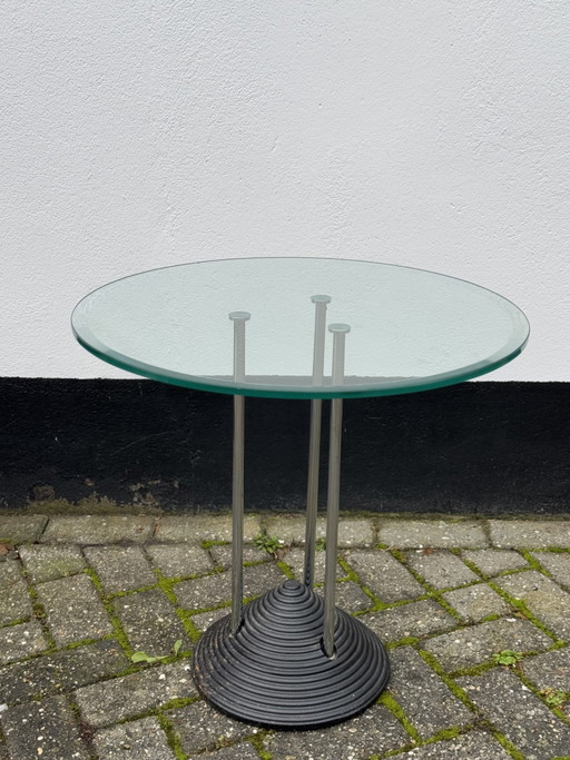 Table post-moderne influencée par Memphis 1980's