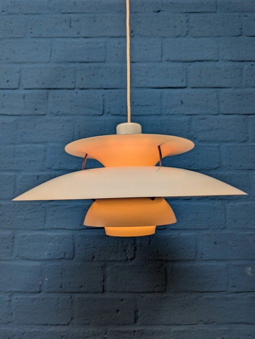 Lampada vintage PH5, Louis Poulsen, design danese