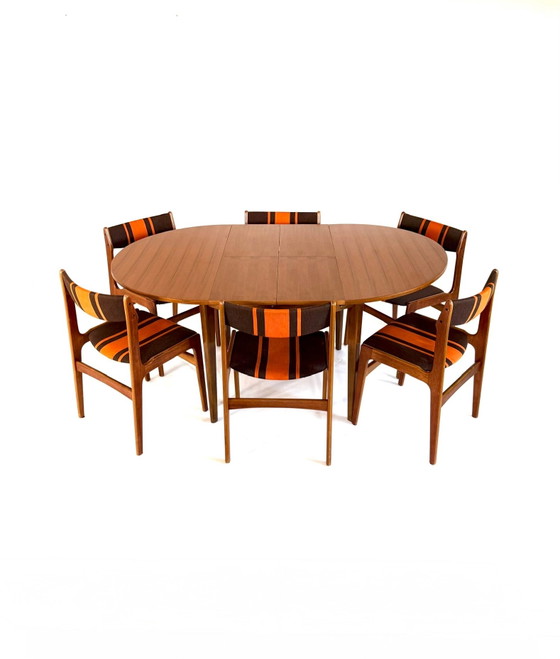 Tavolo da pranzo vintage allungabile in noce danese anni '60 – Tavoli da pranzo, Legno, Metallo (photo 8 of 15)