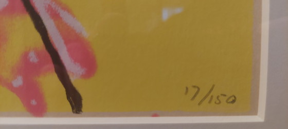 Image 1 of Gerahmtes Herman Brood Klavier