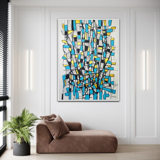 Image 1 of Natia Antadze Abstract Composition XXL