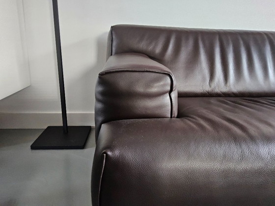 Image 1 of Leolux sofá de esquina de cuero. Modelo Oscar