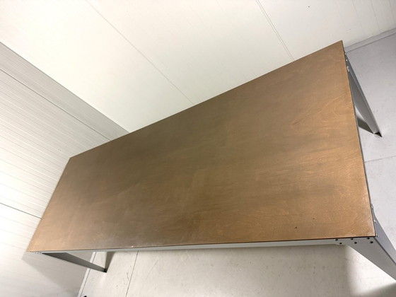 Image 1 of Table de salle à manger en aluminium Piet Hein Eek XXL, années 1990
