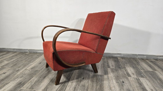 Image 1 of Sedia da salotto Art Déco di Jindrich Halabala