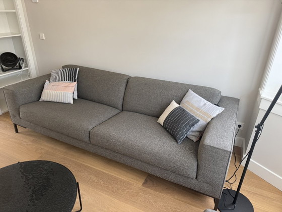 Image 1 of Design in stock Aikon 4-seater sofa grey incl. ottoman
