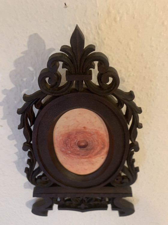 Image 1 of Opera unica di Azenor (AZ) – cornice barocca, illusione di rilievo