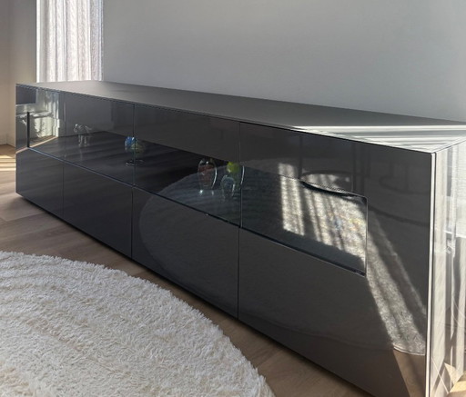 Mobile TV/credenza Karat con vetrina