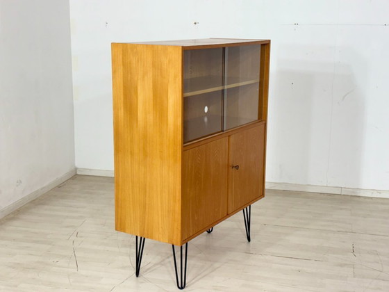 Image 1 of Vintage klassieke kast/plank/hoge kast – Sen/Ash – VEB Hellerau