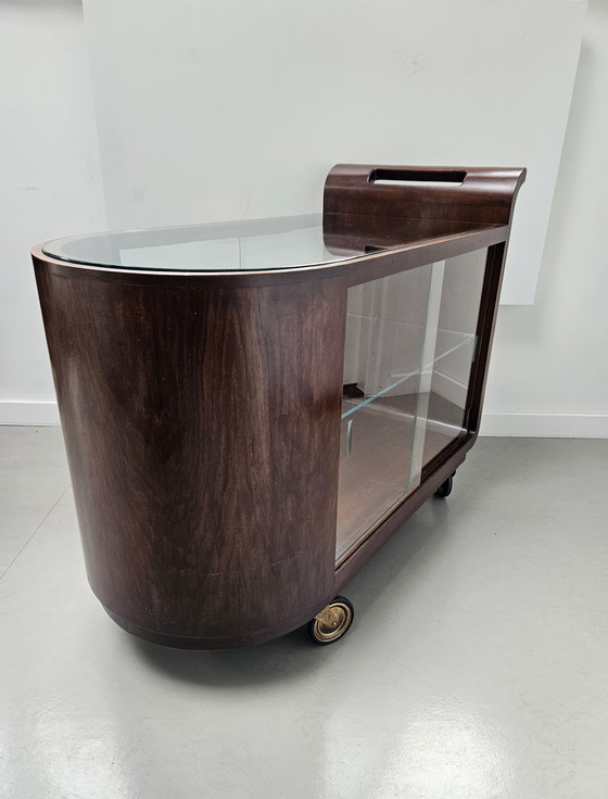 Image 1 of Carrito de servicio/carrito de té Art Déco de la década de 1920