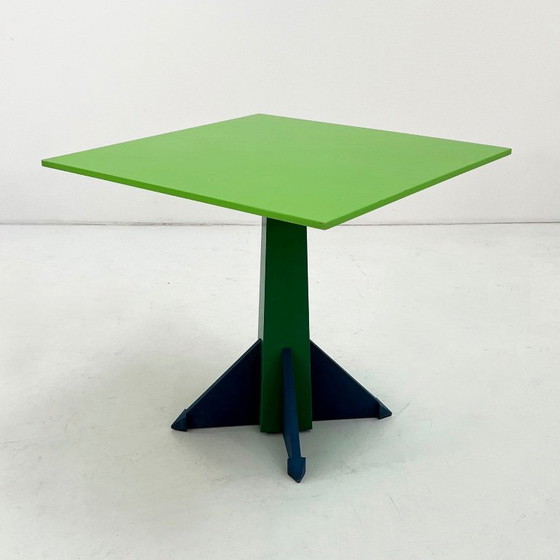 Mesa de comedor verde modelo 4310 de Anna Castelli para Kartell, década de 1980. – Mesas de comedor, Plastic (photo 11 of 11)