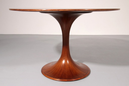 Luigi Massoni Clessidra dining table Mobilia Italy 1959