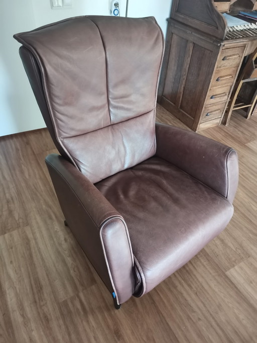Leather armchair