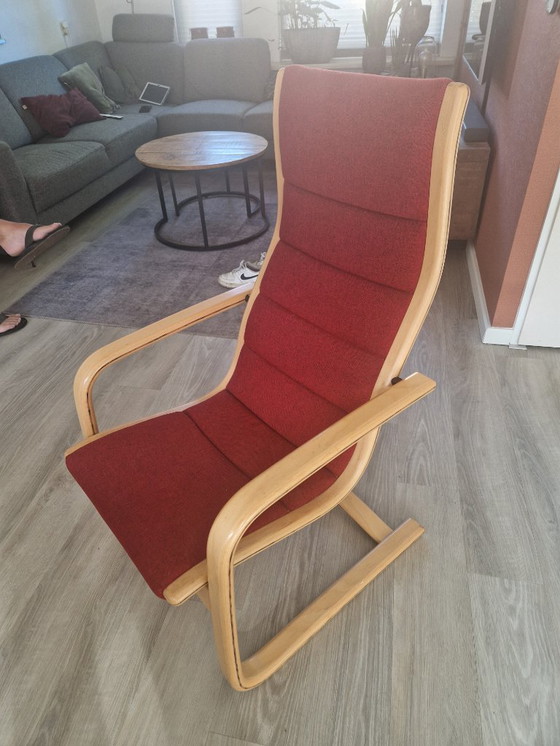 Image 1 of Yngve ekstrom, Lamello Stuhl bordeau rot