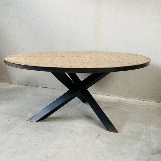 Image 1 of Gerard Geytenbeek Mid-Century Wenge Dining room table 