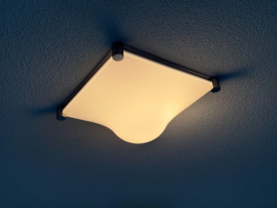 Set di 6 Plafoniere design vintage Martinelli Luce Bolla | Design italiano, Plastica, Alluminio, Grigio (foto 3 di 5)